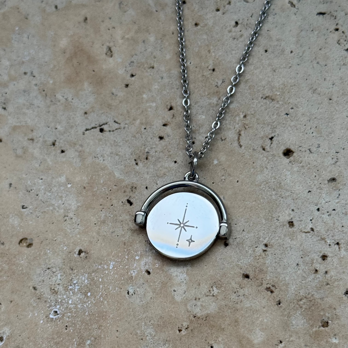 Love & Light Pendant - Silver