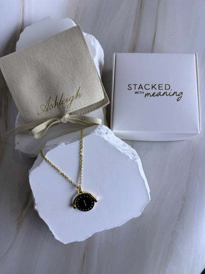 Signature Name Pendant – Gold
