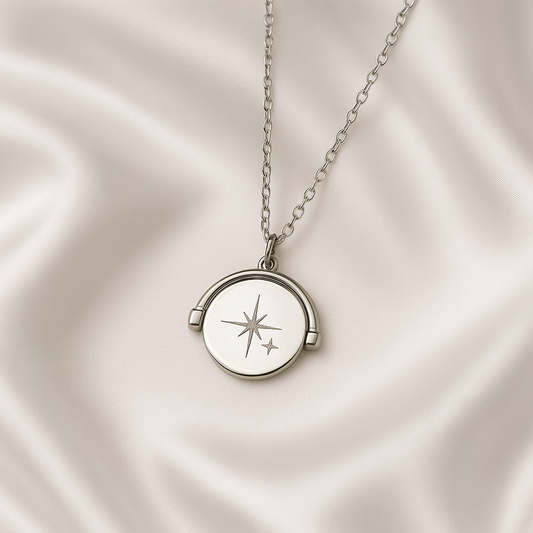 Love & Light Pendant - Silver