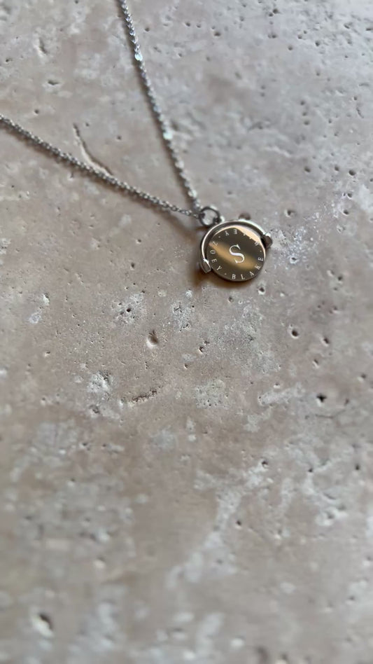 Signature Name Pendant - Silver